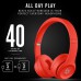 Beats Solo3 Wireless On-Ear Headphones - Apple W1 Headphone Chip, Class 1 Bluetooth, 40 Hours of Listening Time, Built-in Microphone - Black (Latest Model)